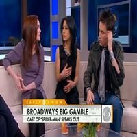 STAGE TUBE: SPIDER-MAN Visits the CBS Early Show
